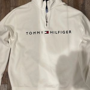 tommy hilfger zip up sweater